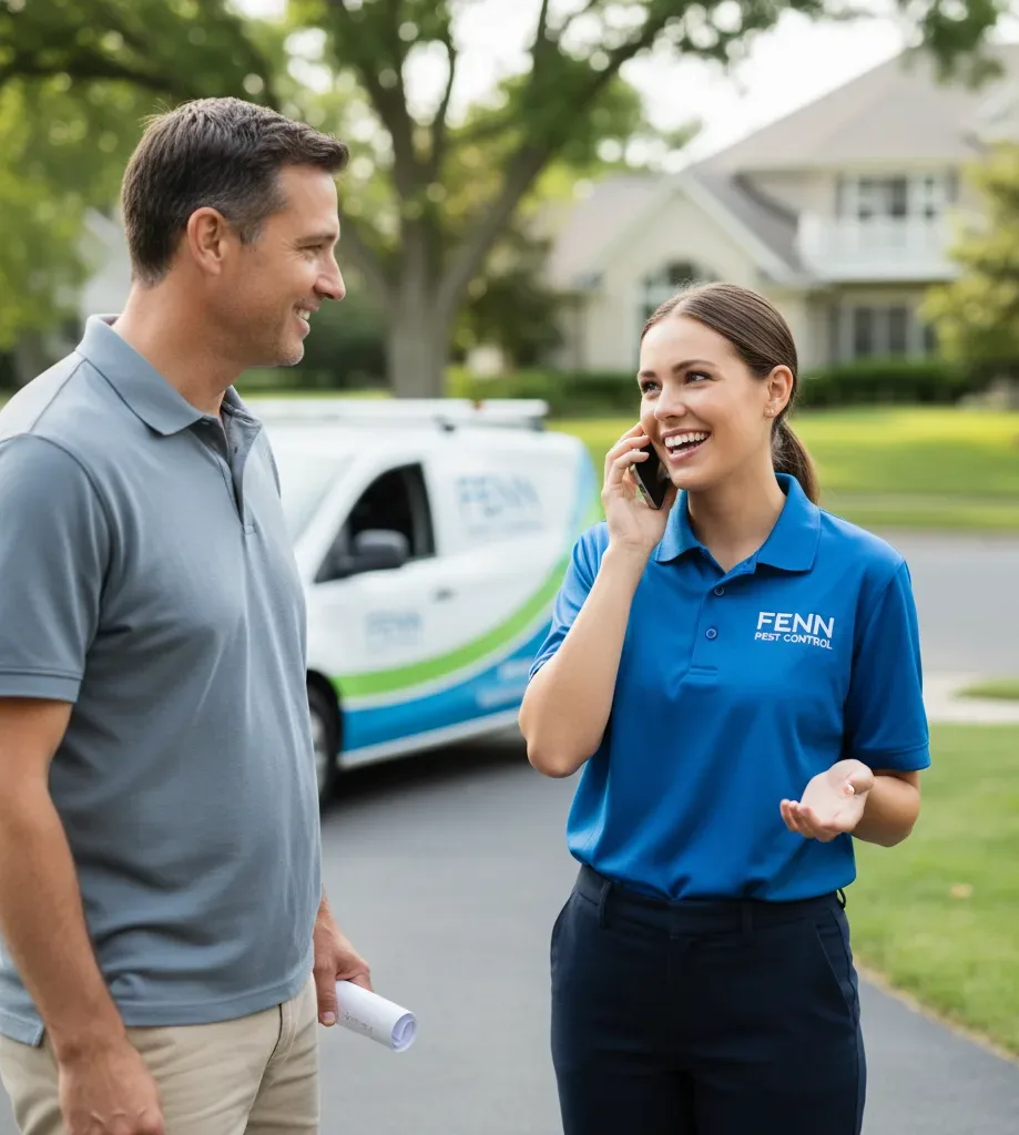 Fenn Pest Control customer support in Fowler